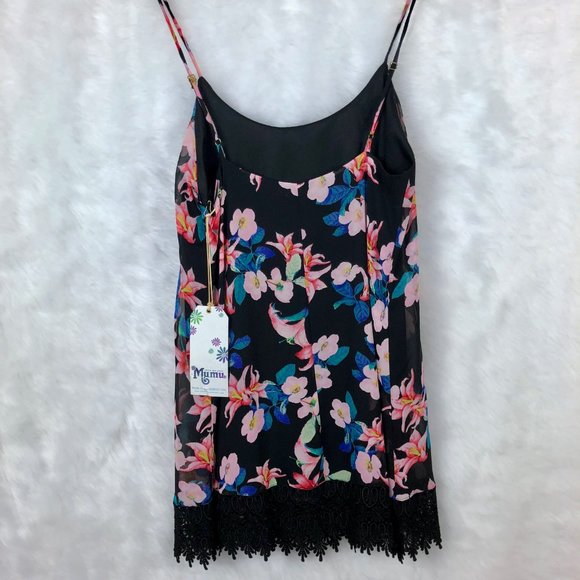 SHOW ME YOUR MUMU Floral Reville Mini Dress - Size XS - Picture 5 of 9
